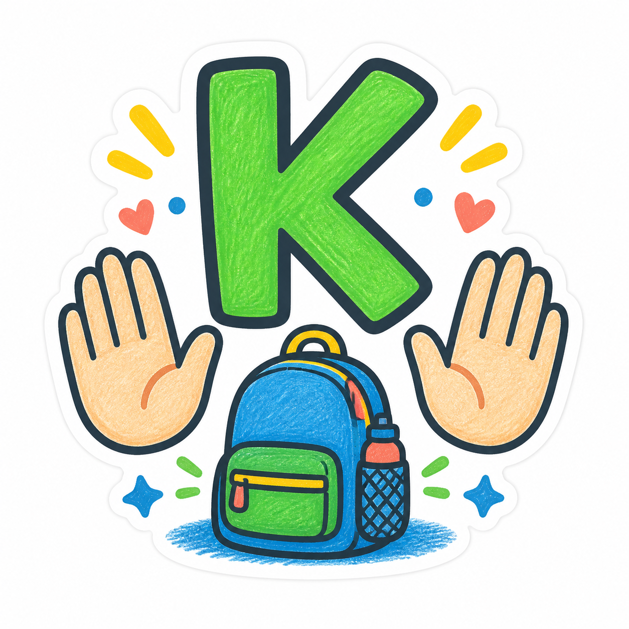 K
