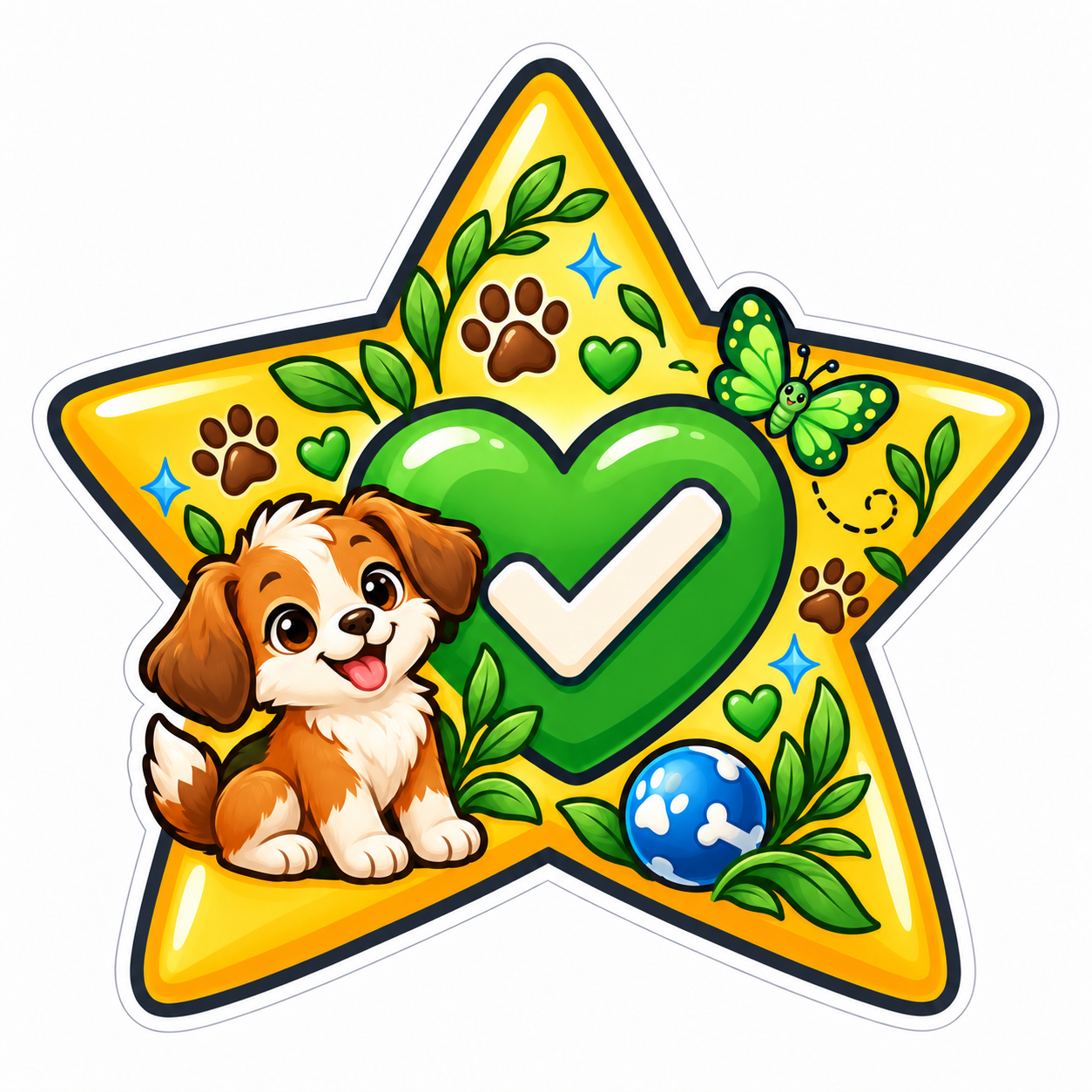 OKAY rules star, animals theme
