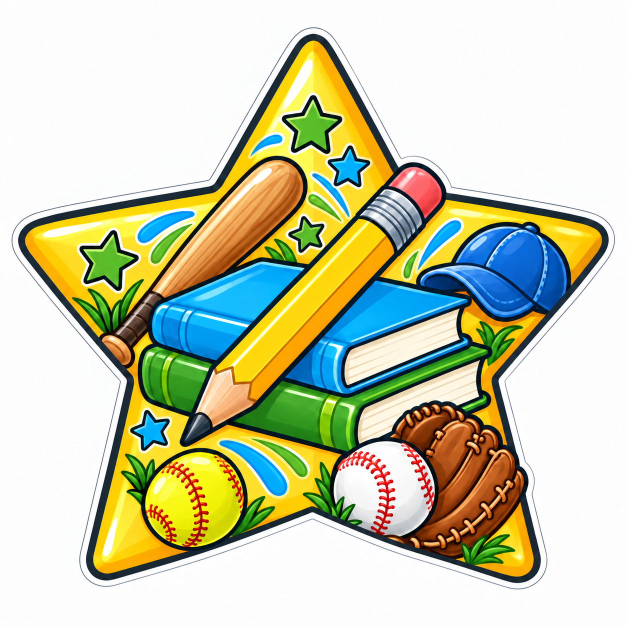 Tutoring star, sports theme